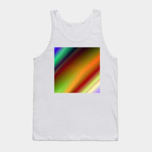 colorful abstract rainbow pattern background Tank Top